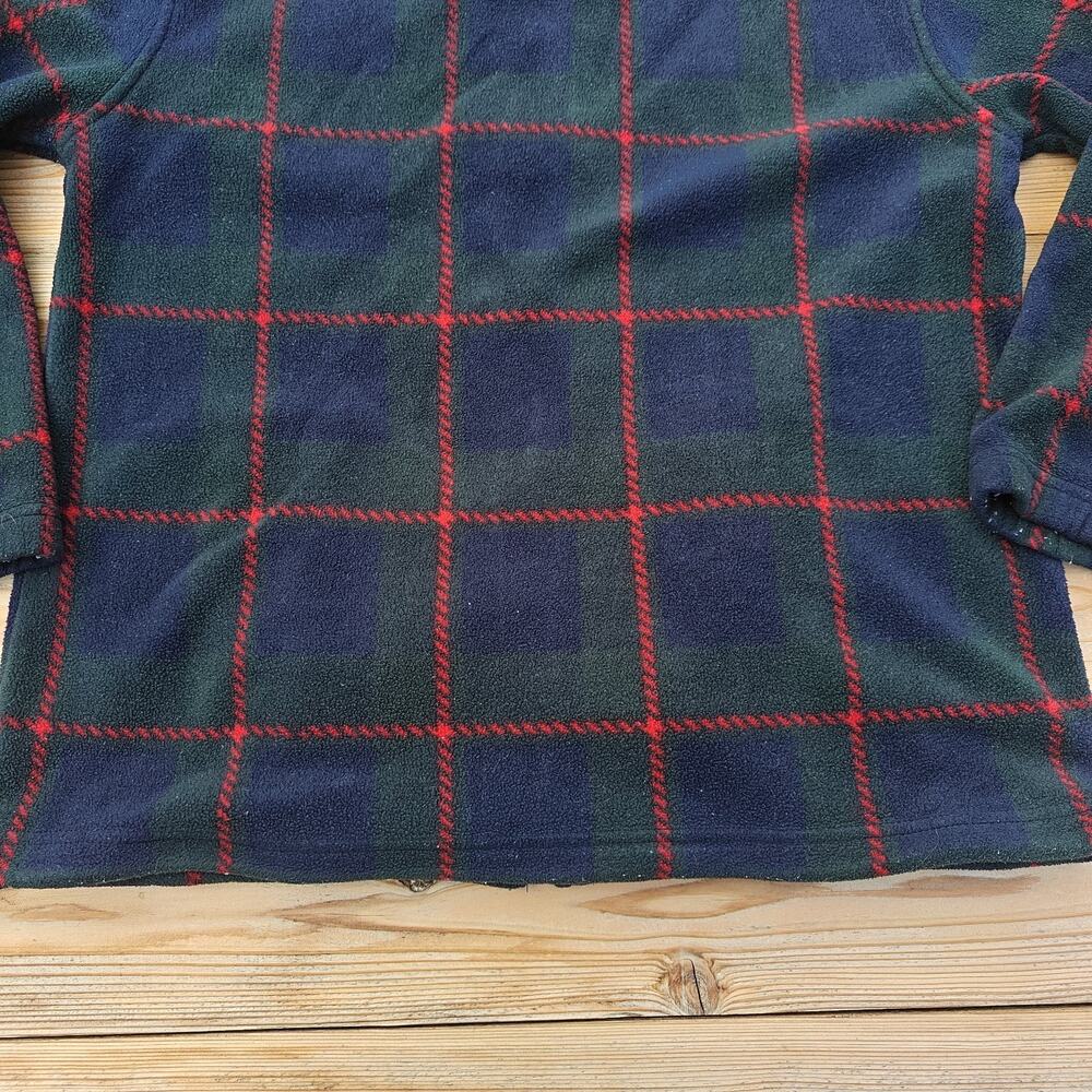 Lauren Ralph Lauren Women's Zip Jacket Sweater Plaid Blue Size M Petite - Picture 6 of 12